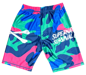Tropical Camo Vale Tudo Shorts