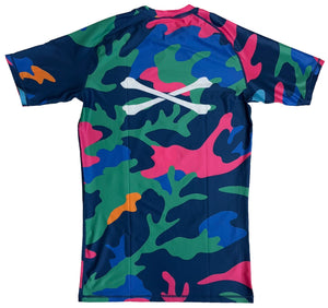 Tropical Camo Rashguard (Short-sleeve)