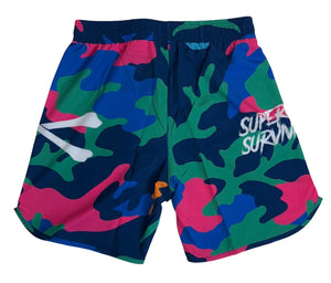 Tropical Camo Shorts (No Velcro)