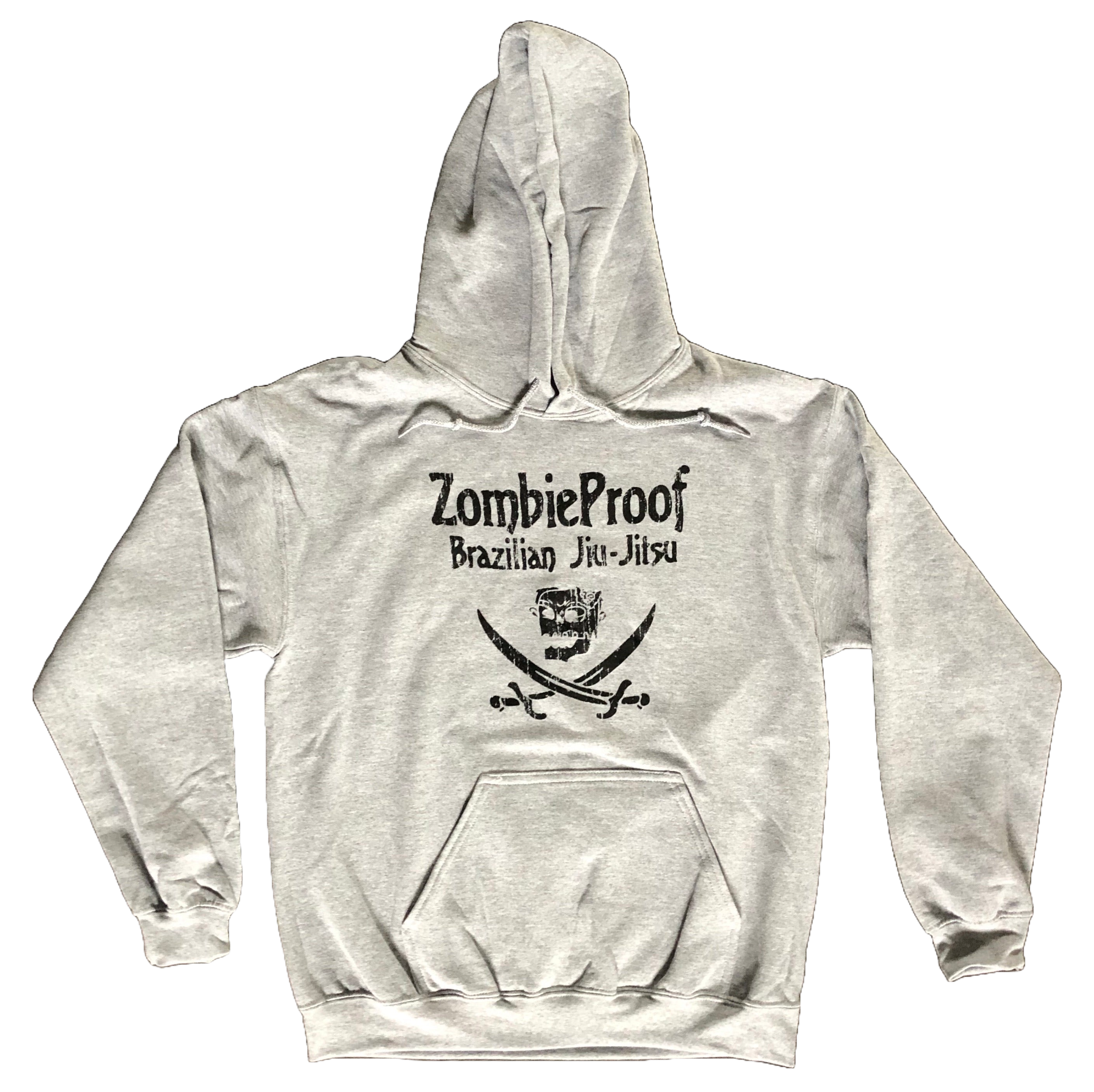 The Jolly Zombie Hoodie (Light Gray)