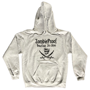 The Jolly Zombie Hoodie (Light Gray)