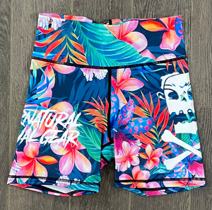 Aloha F**kers Woman’s Cut High Waisted Shorts