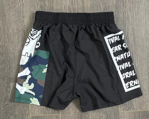 Reverse Black Ops Short Shorts